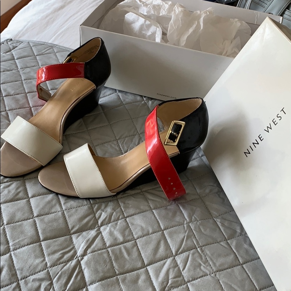 Nine West wedge sandals